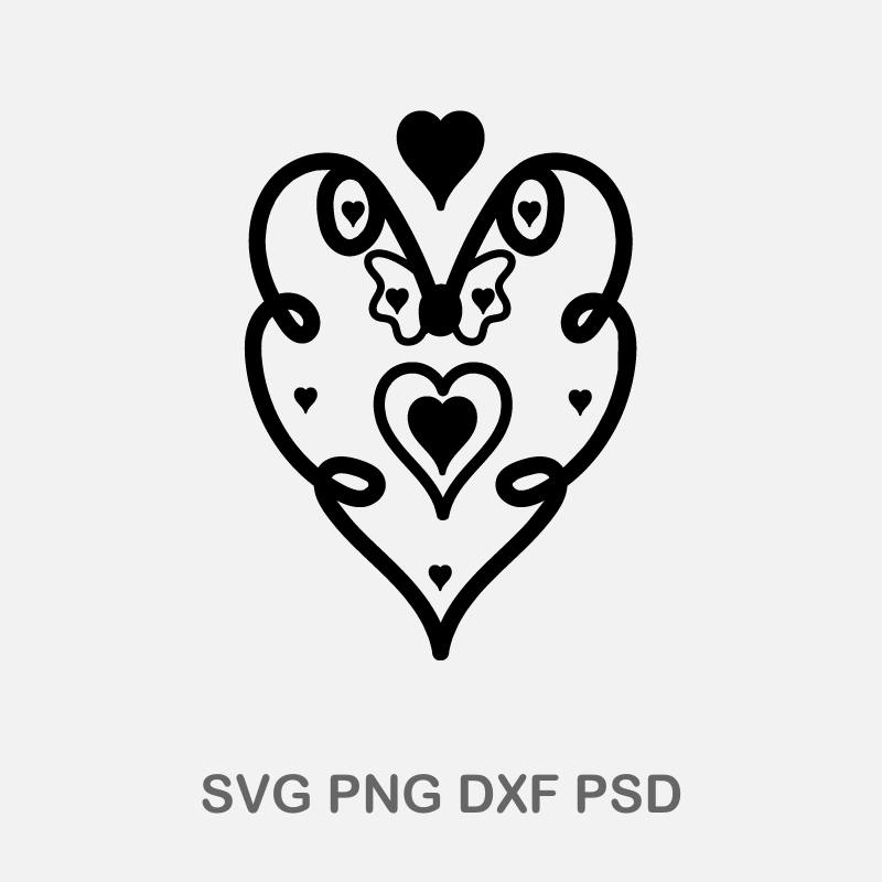 Free Heart SVG Files for Valentines Day